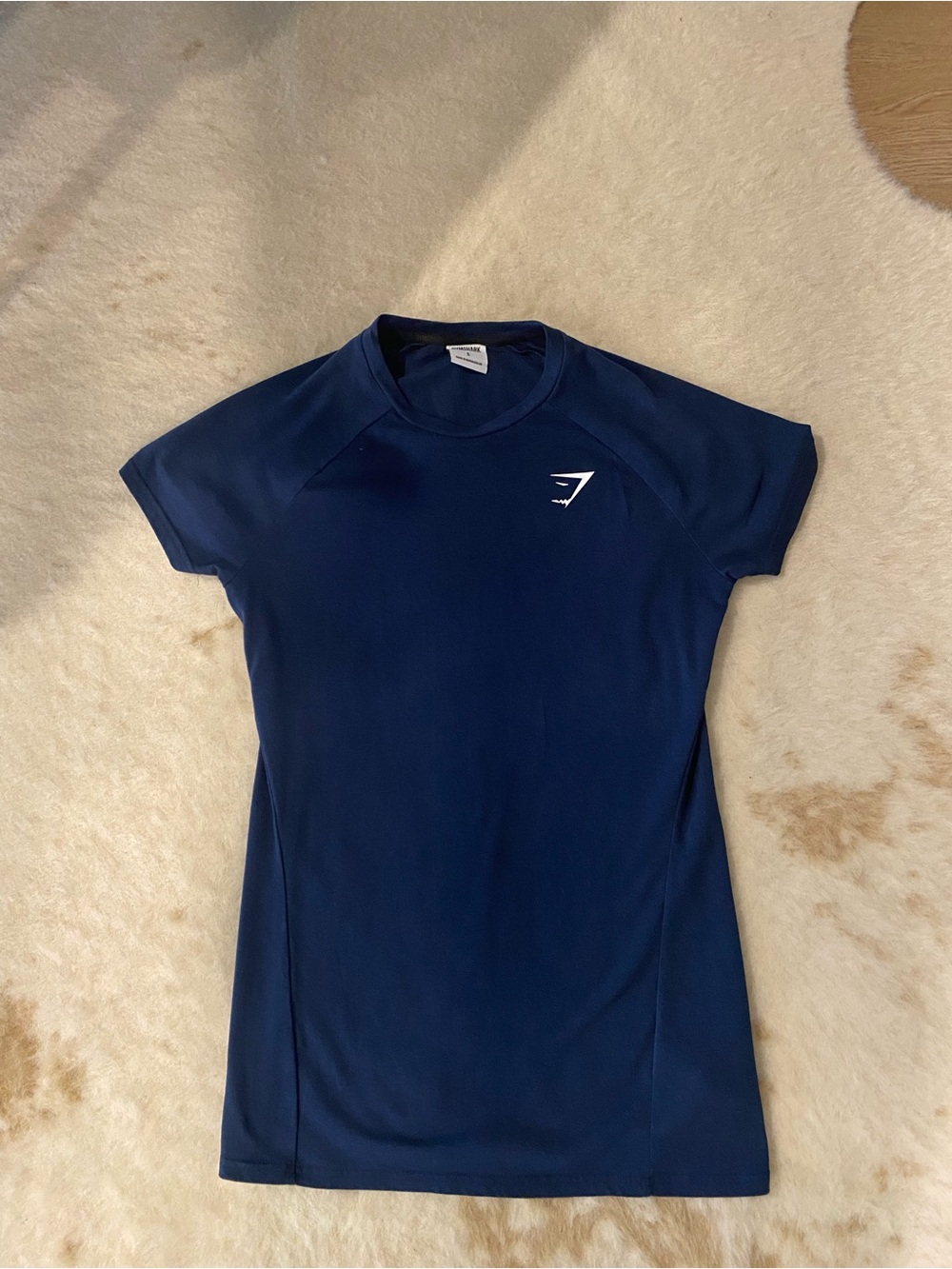Gymshark Navy Short Sleeve Swim Coverup Tunic
